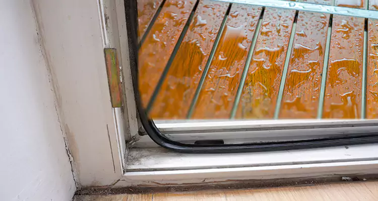 Water Leaking Wooden Patio Doors Repair in Los Gatos, CA