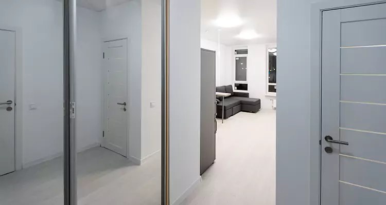 Modern Mirrored Closet Doors Repair in Los Gatos, CA