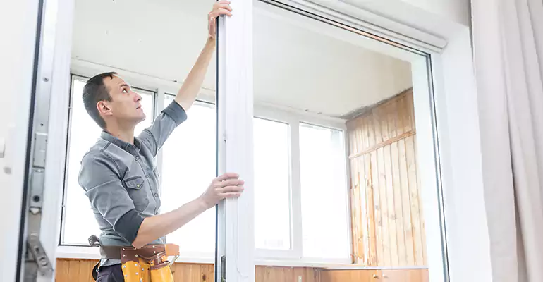 Aluminum Storefront Door Repair in Los Gatos, CA